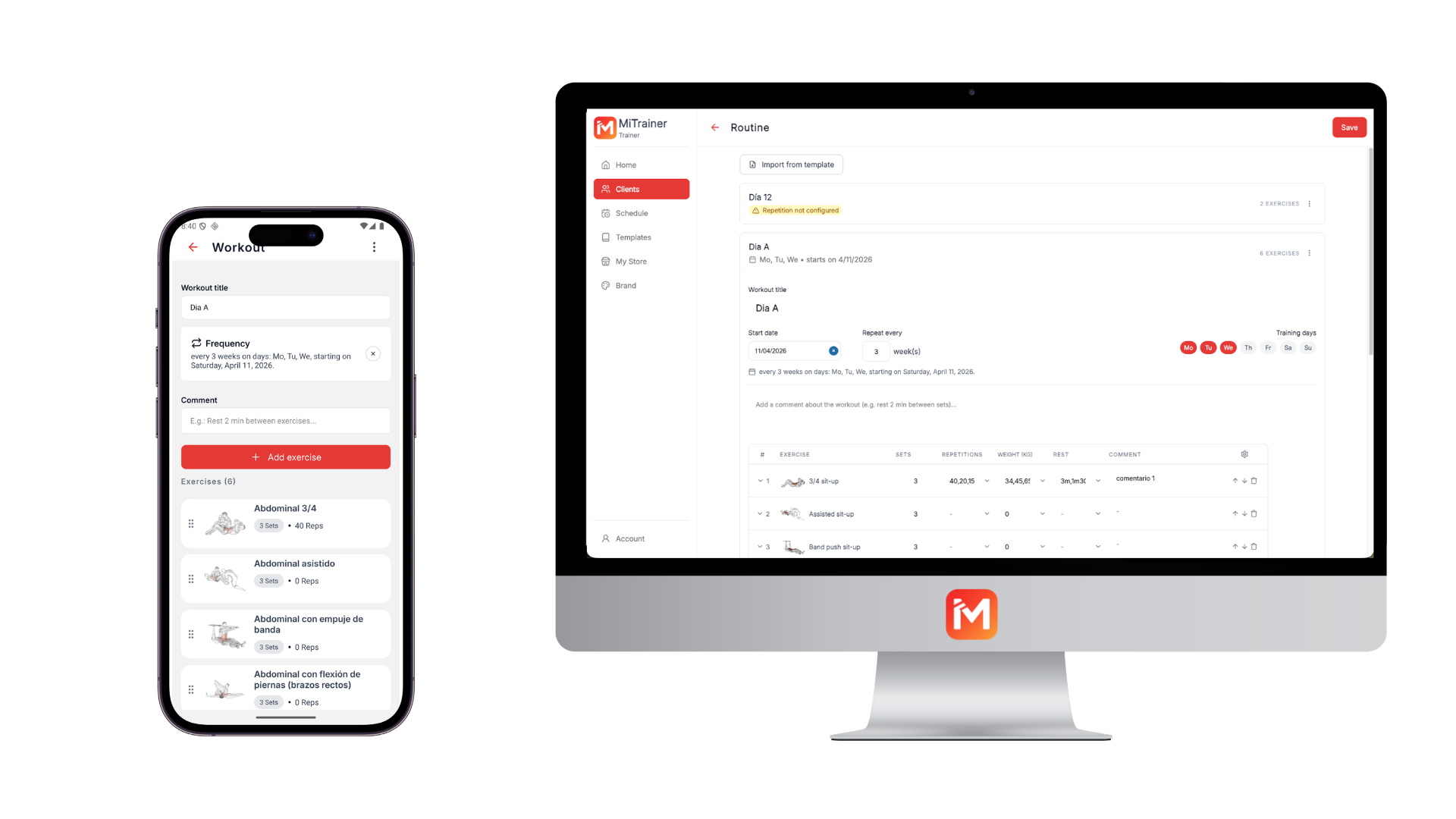 MiTrainer Platform Demo