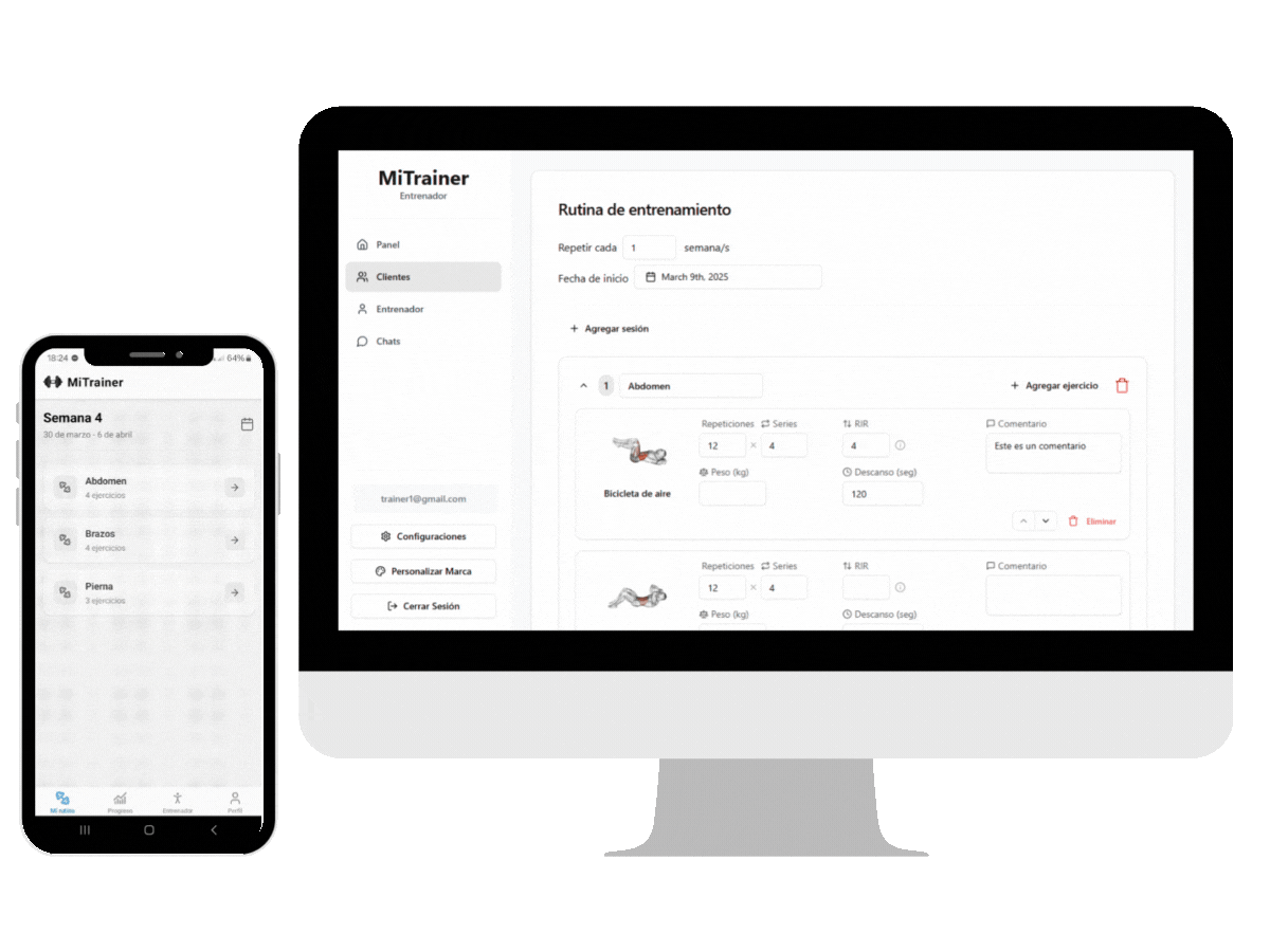 MiTrainer Platform Demo